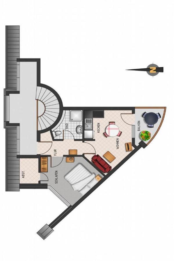 זינקסט Klosterstr_14 Wohnung 13 מראה חיצוני תמונה